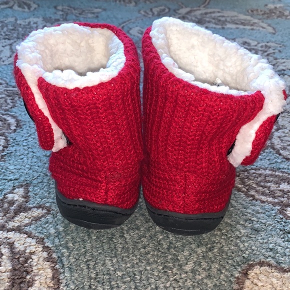 TAMPA BAY BUCCANEERS Knit Boots Womens 5-6 - Picture 3 of 8